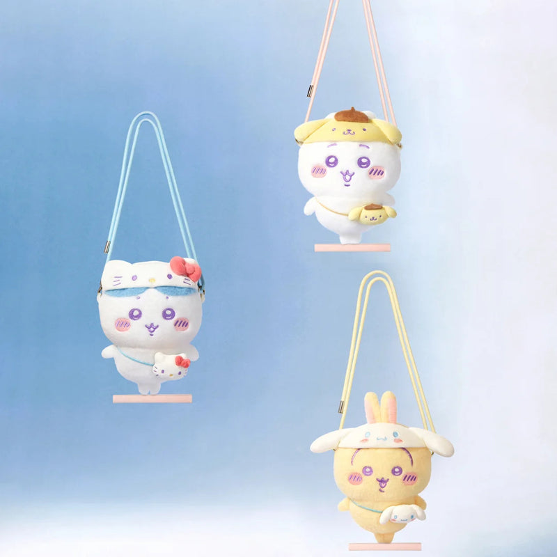 【9月予約商品】ちいかわ 中国 コラボ ぬいぐるみショルダーバッグ｜2026年10月末発送予定