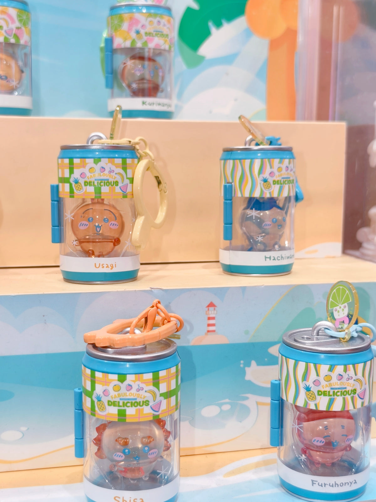 【10月予約商品】ちいかわ 中国 フルーツシリーズ 缶チャーム ミニフィギュア｜2026年10月末発送予定