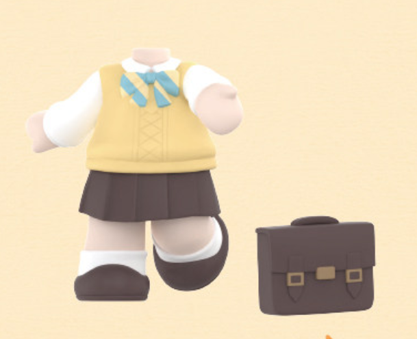【予約商品】玩点无限 中国 つみつみシリーズ 着せ替えボディ 学生服Ver.｜2026年11月発送予定