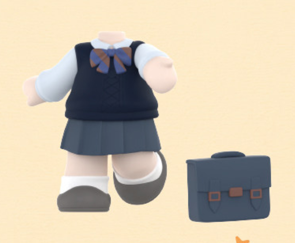 【予約商品】玩点无限 中国 つみつみシリーズ 着せ替えボディ 学生服Ver.｜2026年11月発送予定