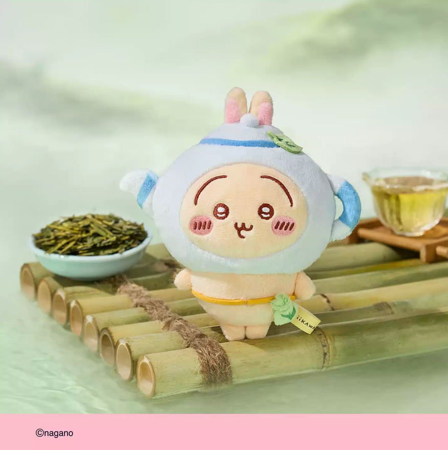 【10月予約商品】ちいかわ 中国 杭州限定 グルメに出会う ぬいぐるみキーホルダー｜2026年11月中旬～下旬発送予定