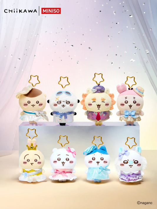 【9月予約商品】ちいかわ 中国 ファッションショーシリーズ ぬいぐるみキーホルダー｜2027年5月発送予定