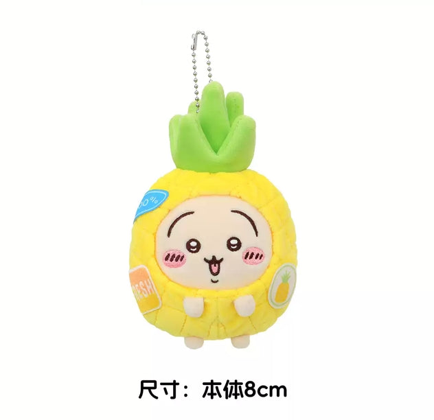 【販売中】ちいかわ 中国 フルーツシリーズ ぬいぐるみキーホルダー｜2026年9月上旬～中旬発送予定